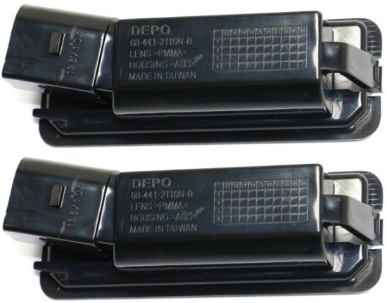 Picture of License Plate Light